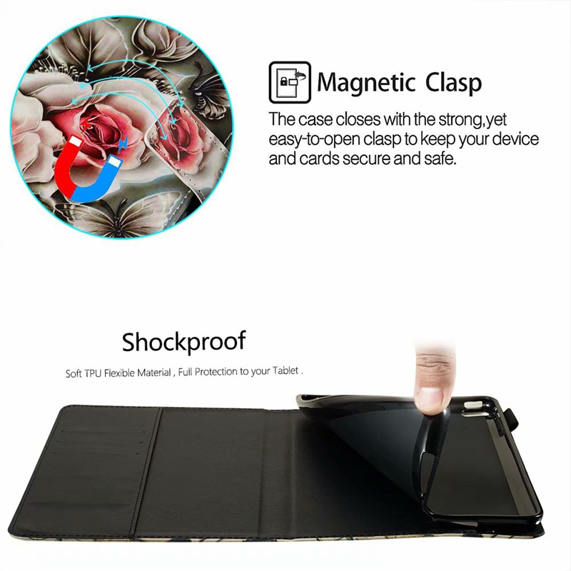 Samsung Galaxy Tab A 10.5 (2018) T590 T595/Tab A 10.1 2019/T510 T515/Tab A 8 2019 SM-P200 P205 Case