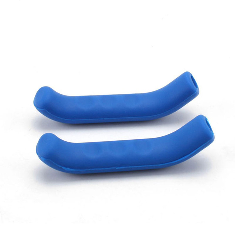 1 Pair Bicycle Brake Handle Cover Bike Brakes Silicone Sleeve Type Brake Cycling Accessory