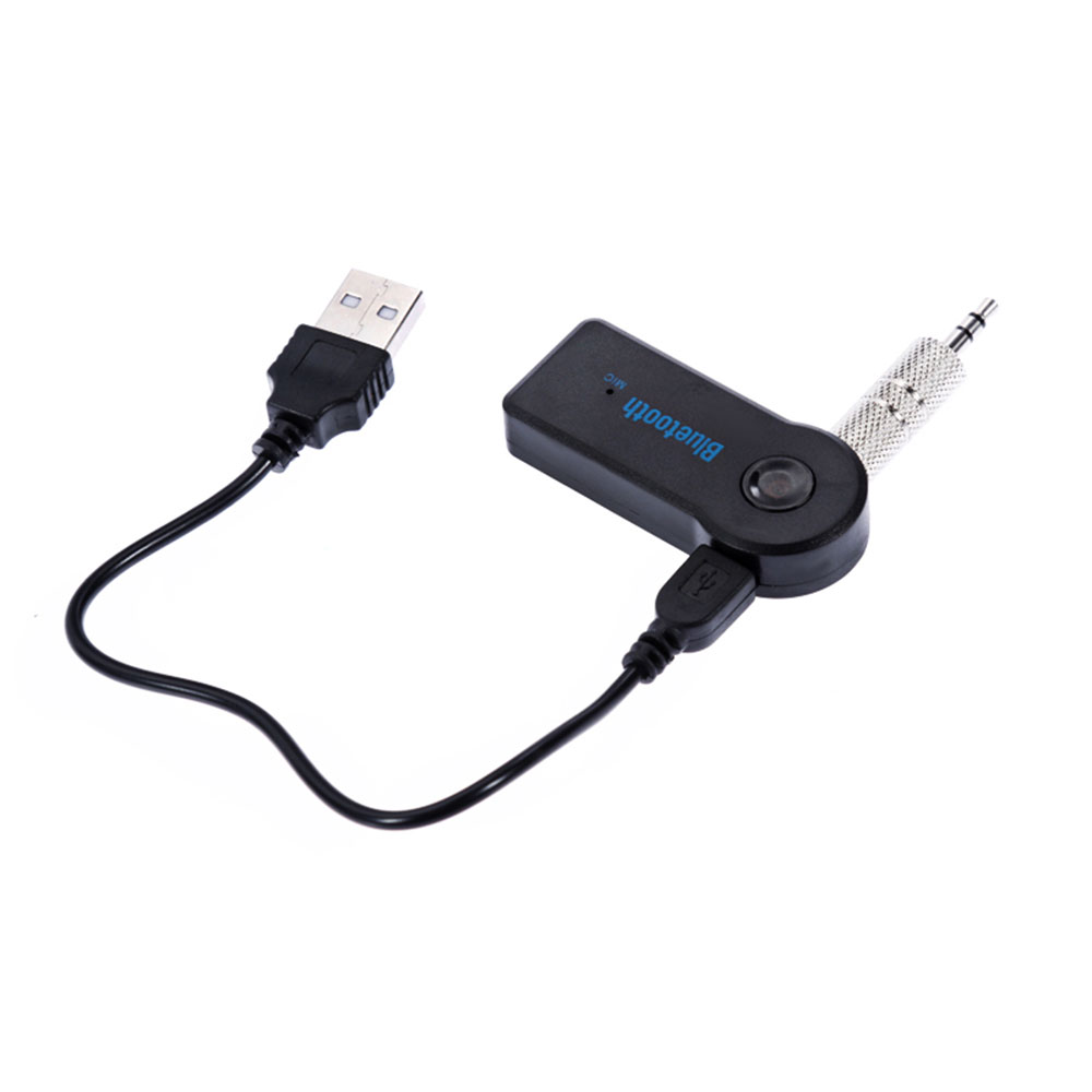 Aux 3.5 mm Stereo Bluetooth Receiver Adapter For Car Speaker Receiver Jack Hand Free
