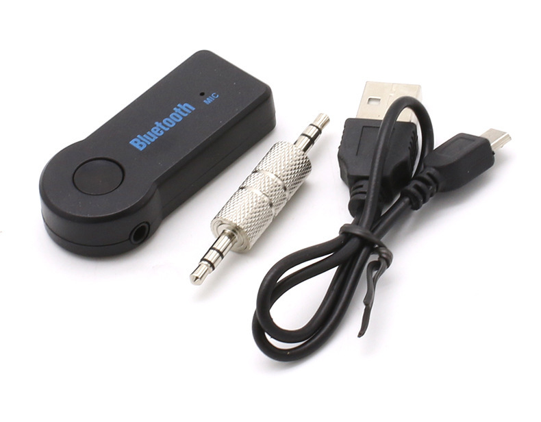 Aux 3.5 mm Stereo Bluetooth Receiver Adapter For Car Speaker Receiver Jack Hand Free