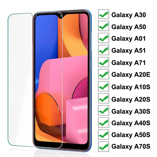 9H Screen Protector For Samsung Galaxy A30 A50 A20E A10S A20S A30S A40S A50S A70S A01 A51 A71