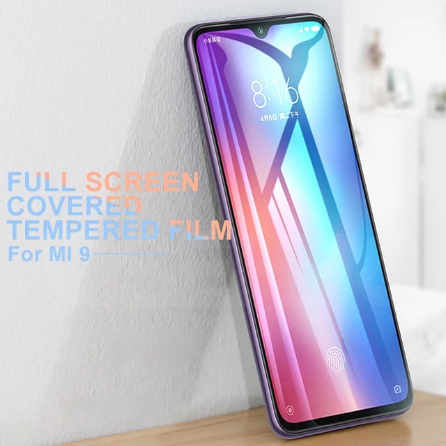 9D Screen Protector For Xiaomi Mi 9 8 SE 9T CC9 CC9E  Mi 9 8 A3 Lite Play F1 Protective Film