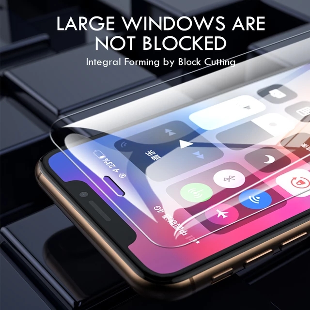 3PCS Tempered Screen Protector Glass For iPhone 11 Pro X XR XS Max iPhone 7 8 6 6s Plus 5 5s SE 11