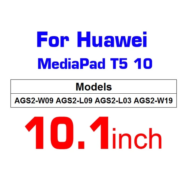 Screen Protector Glass For Huawei MediaPad T5 10 T3 10 Honor Play Pad 2 9.6 8 For T1 10.1 8 7 C5 8
