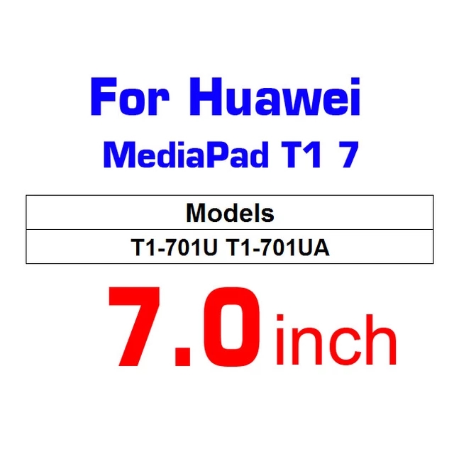 Screen Protector Glass For Huawei MediaPad T5 10 T3 10 Honor Play Pad 2 9.6 8 For T1 10.1 8 7 C5 8