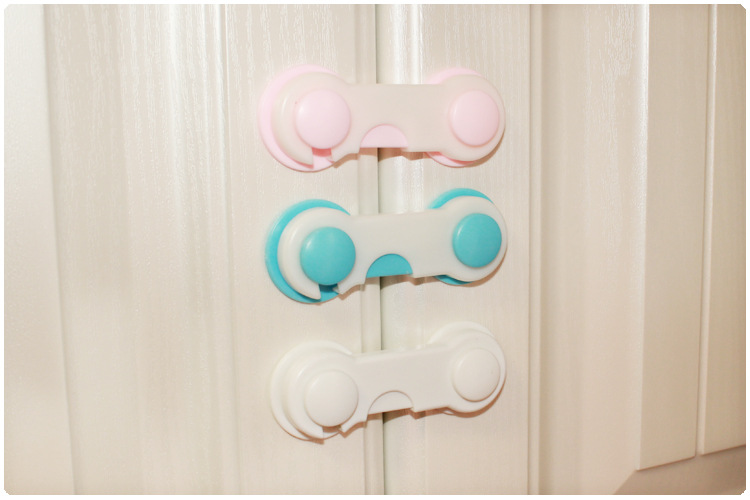 Safety lock baby child safety care plastic lock  protection drawer door cabinet cupboard toilet