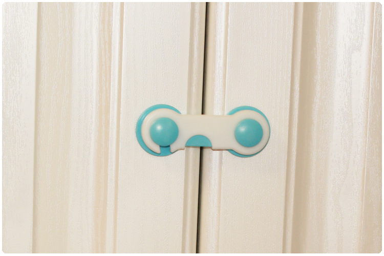 Safety lock baby child safety care plastic lock  protection drawer door cabinet cupboard toilet