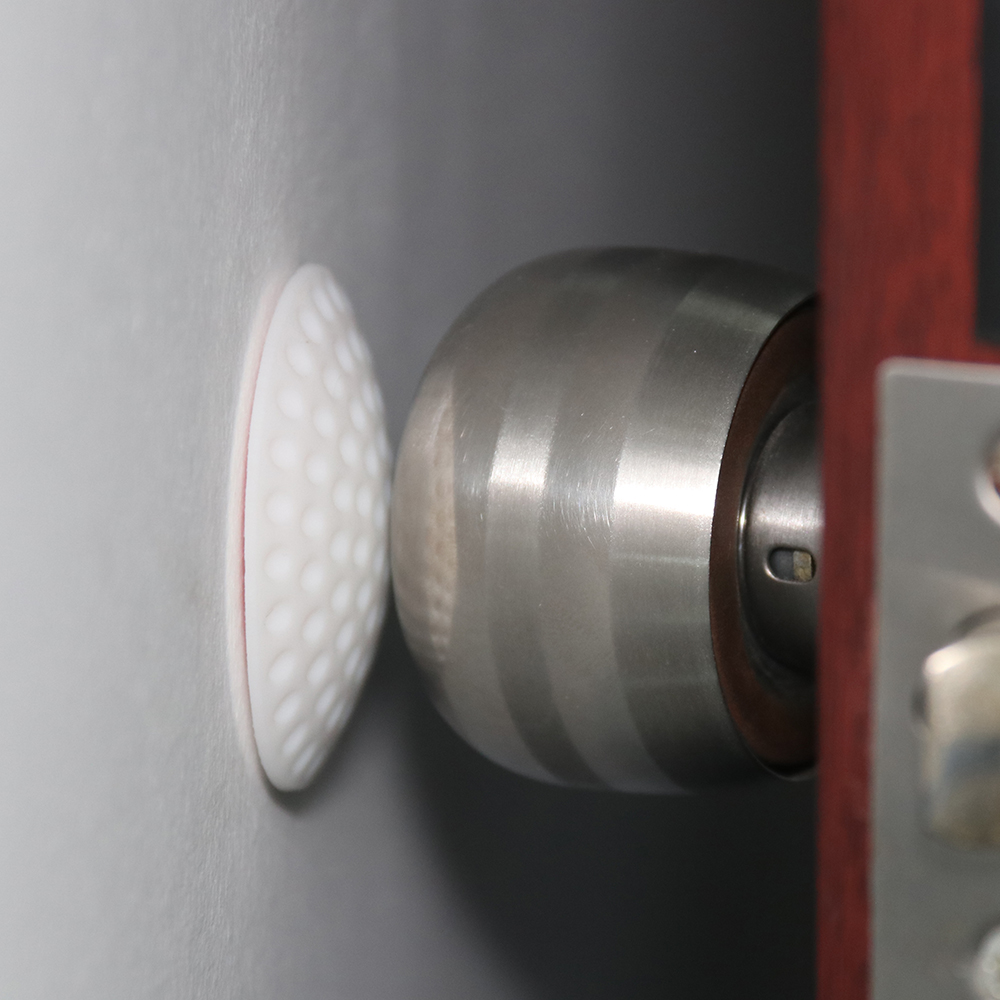 Wall Thickening Mute Door Fenders Rubber Fender Handle Door Lock Protective Pad Wall Sticker