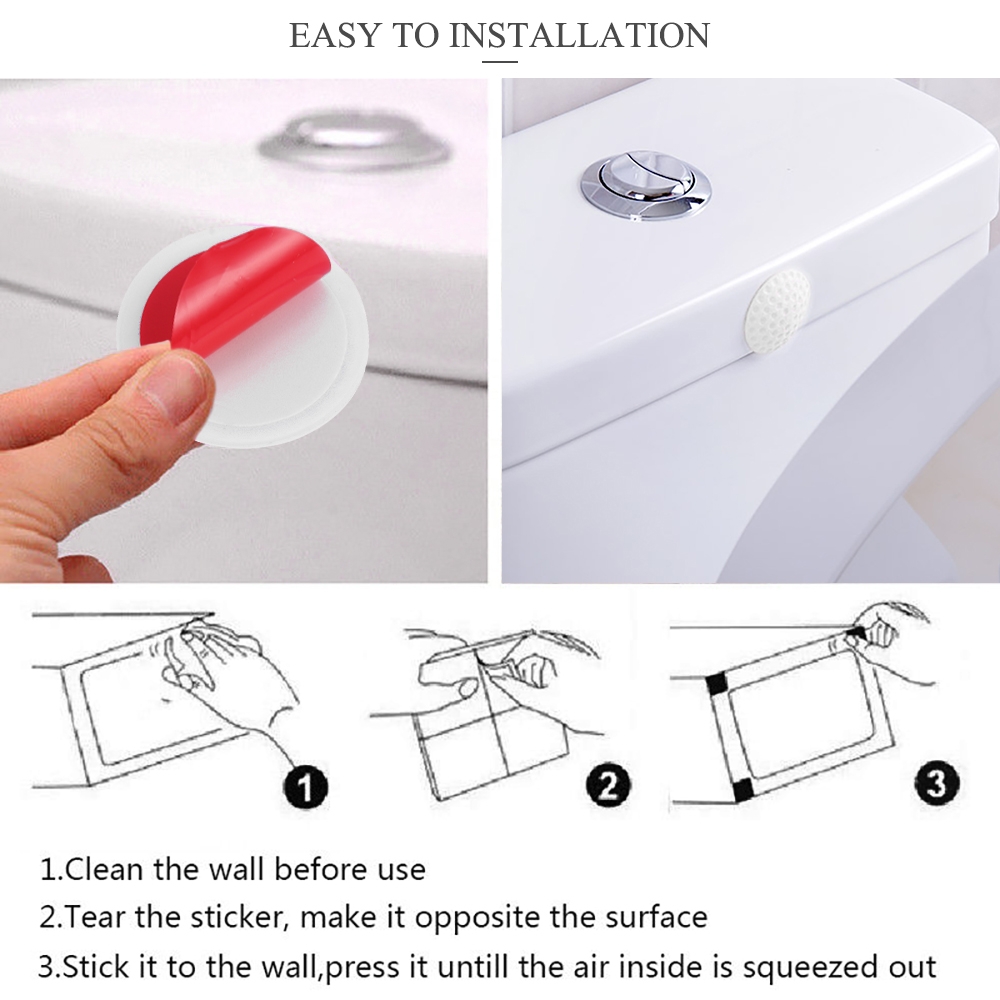 Wall Thickening Mute Door Fenders Rubber Fender Handle Door Lock Protective Pad Wall Sticker