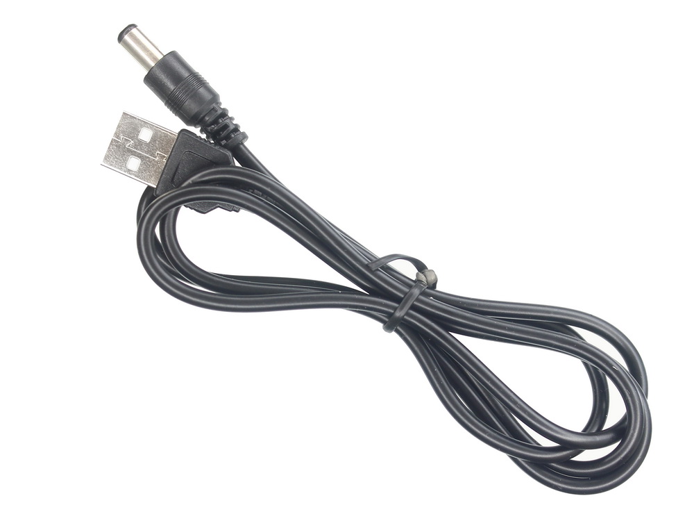 USB Port to 2.0*0.6mm 2.5*0.7mm 3.5*1.35mm 4.0*1.7mm 5.5*2.1mm 5V DC Barrel Jack Power Charger Cable