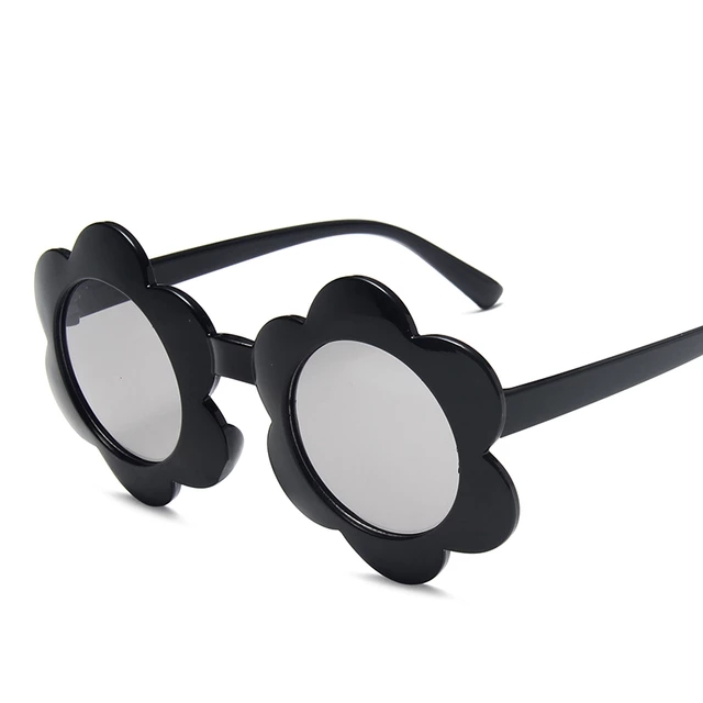 Baby Children Kids Boy Girl Sunglasses Child Sun Glasses Round Frame Cute Flower