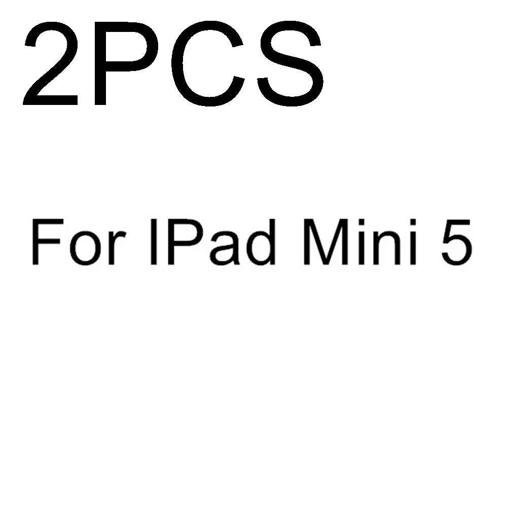 2PCS Tablets Screen Protector for Apple Ipad Mini 1 2 3 4 5 Air 5 6 I Pad Pro 11 2020 10.5 9.7 10.2