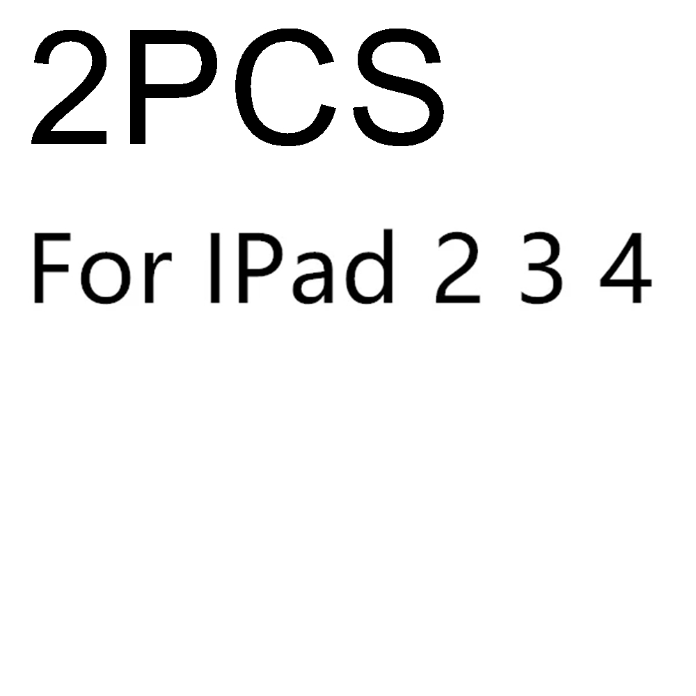 2PCS Tablets Screen Protector for Apple Ipad Mini 1 2 3 4 5 Air 5 6 I Pad Pro 11 2020 10.5 9.7 10.2
