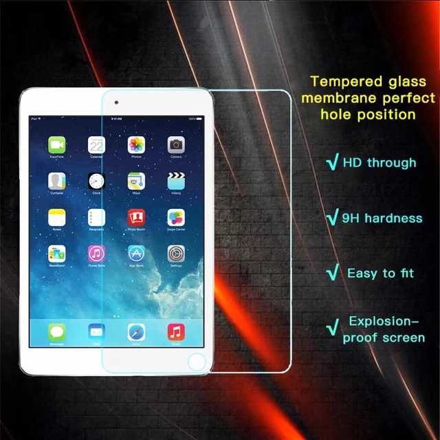 2PCS Tablets Screen Protector for Apple Ipad Mini 1 2 3 4 5 Air 5 6 I Pad Pro 11 2020 10.5 9.7 10.2