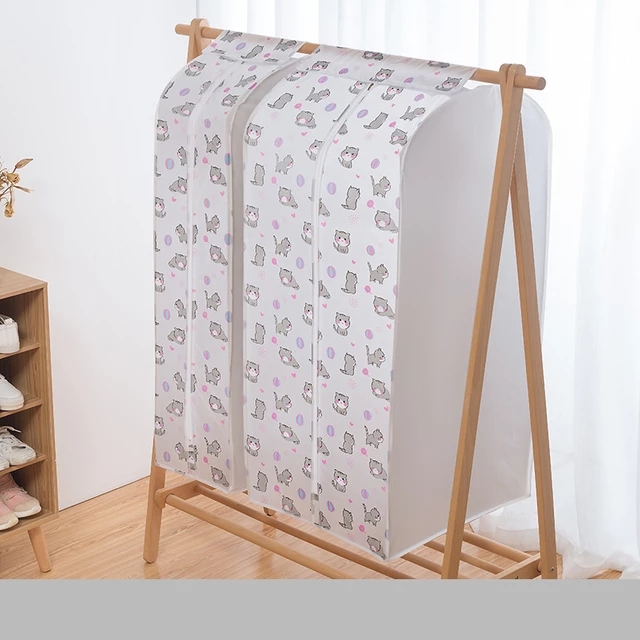 Dust Cloths Cover Clothes Storage Wardrobe Suit Bag Case Clothing Cover Dust Bag Organizer