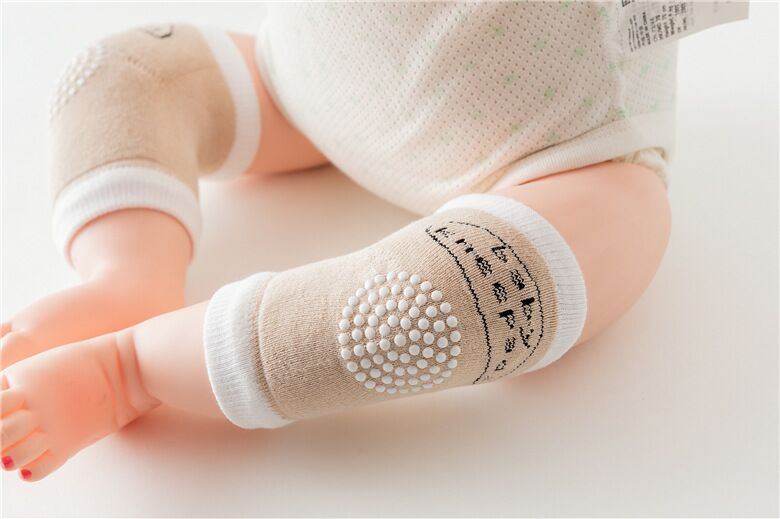 (Buy one get one free) Baby Crawling Anti-Slip Knee Pads,Unisex Baby Toddlers Kneepads Leg Warmer