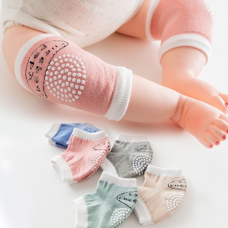 (Buy one get one free) Baby Crawling Anti-Slip Knee Pads,Unisex Baby Toddlers Kneepads Leg Warmer