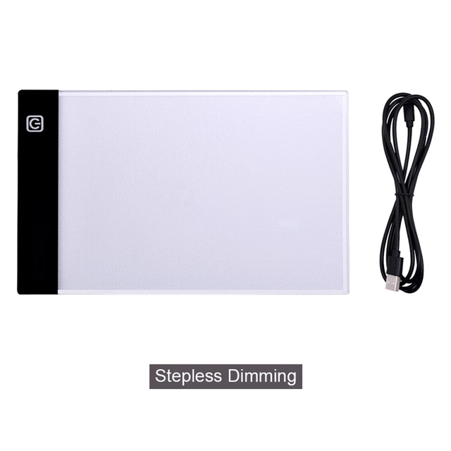 A5 Drawing Tablets LED Light Pad Graphic Digital Writing Painting Tablet Tracing Board Copy Pads