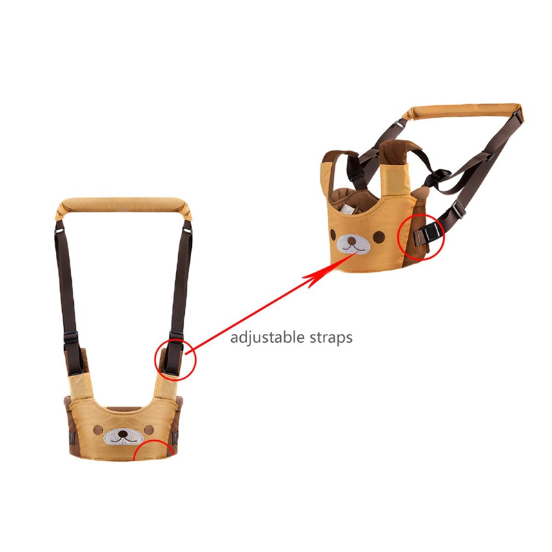Baby Walking Harness Adjustable Baby Walker Assistant Protective Belt for Kids Infant Toddlers