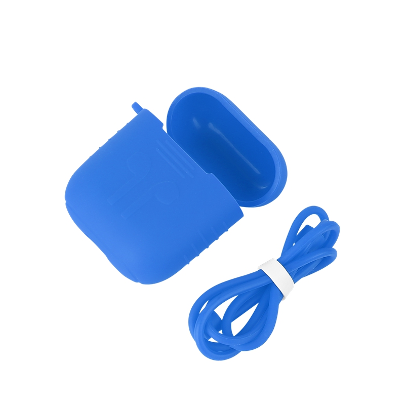 AirPods Case Cover Airpods Charging Case with Airpods Anti-Lost Strap (Airpods not include)