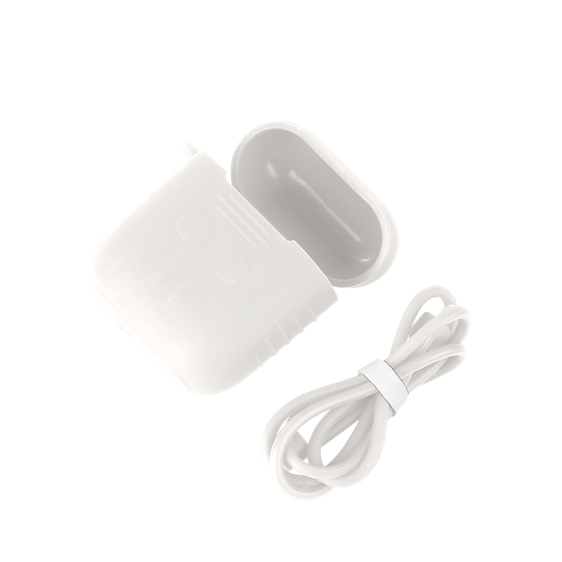 AirPods Case Cover Airpods Charging Case with Airpods Anti-Lost Strap (Airpods not include)
