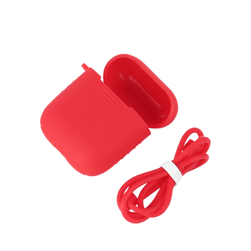 AirPods Case Cover Airpods Charging Case with Airpods Anti-Lost Strap (Airpods not include)
