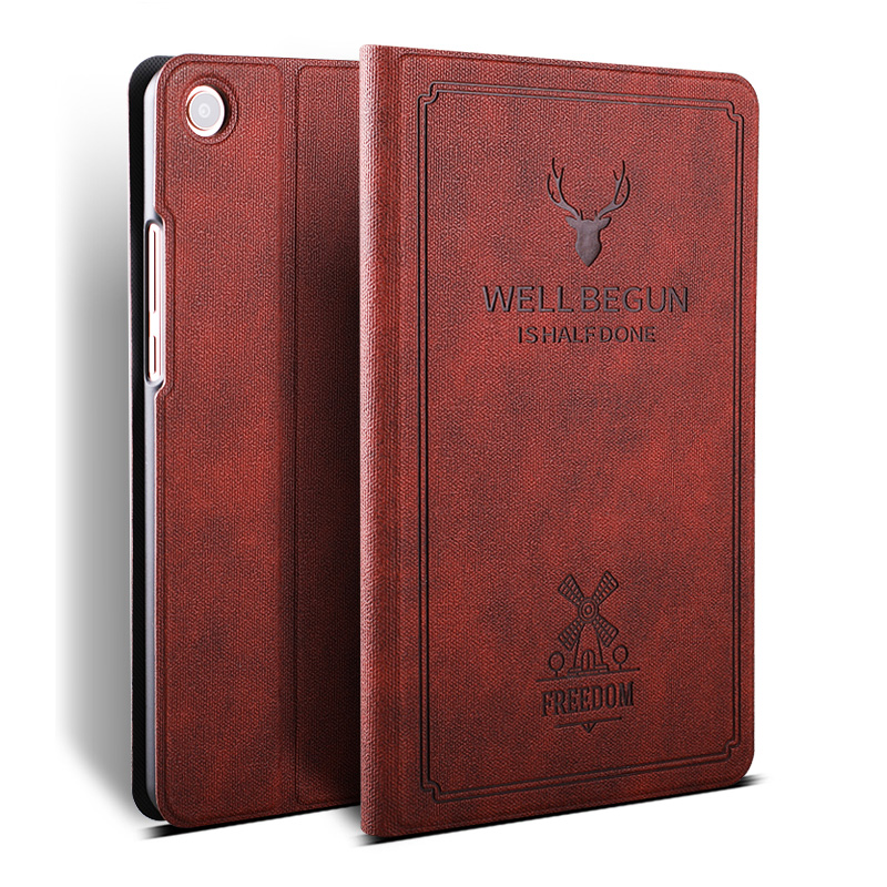 Xiaomi Mi Pad 4 8 Case Slim Flip Stand PU Leather Tablet Funda for Xiaomi MiPad 4 8.0 Smart Cover