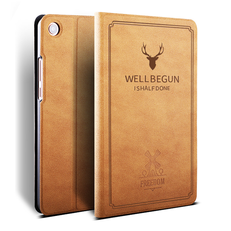 Xiaomi Mi Pad 4 8 Case Slim Flip Stand PU Leather Tablet Funda for Xiaomi MiPad 4 8.0 Smart Cover