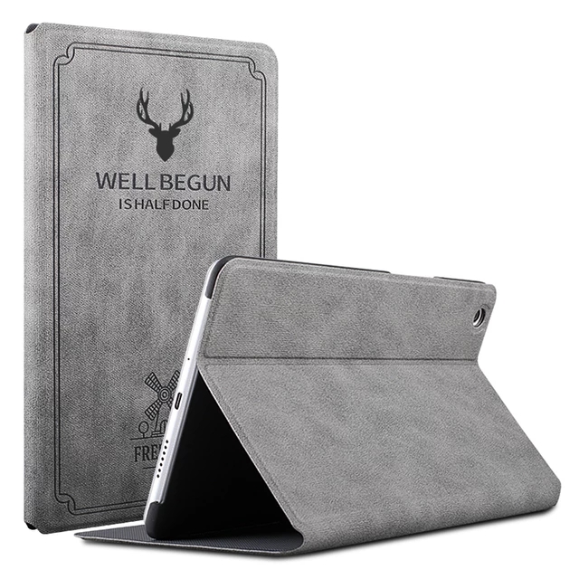 Case for Huawei MediaPad M6 10.8 2019 Case Slim Retro Folding Stand PU Leather Case Smart Cover