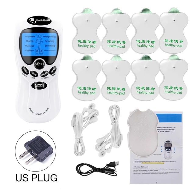 EMS Electric herald Tens Machine Acupuncture Body Massager Digital Therapy Massager Health Care