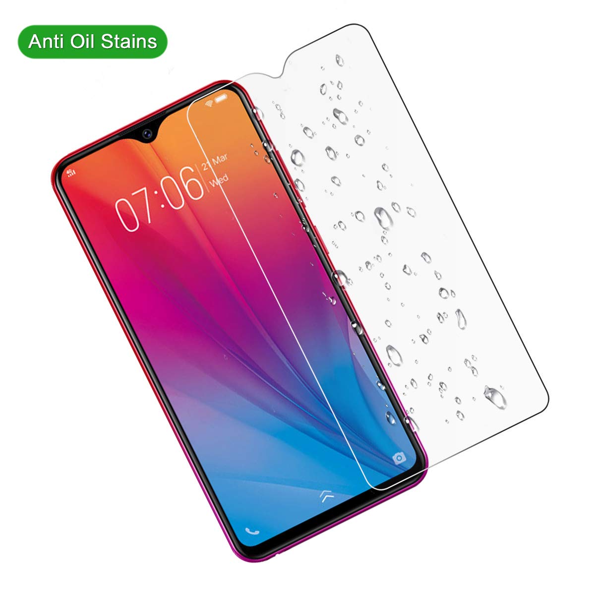 9H Screen Protectors Glass for vivo Z10/V9 Youth/V7 X20 Plus/X21/X21i/X23/X21s/V15 V9 X27 Pro/X3/X3L