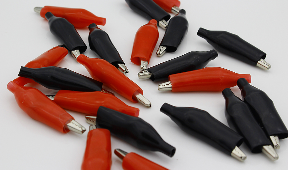 20pcs/lot 45MM Metal Alligator Clip G98 Crocodile Electrical Clamp for Testing Probe Meter