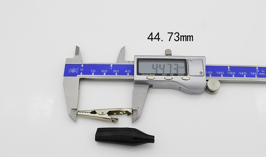 20pcs/lot 45MM Metal Alligator Clip G98 Crocodile Electrical Clamp for Testing Probe Meter