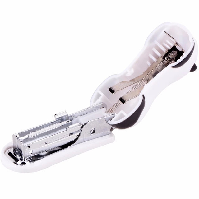 Mini cartoon stapler with 1000 pcs No.10 staples stapler Stationery Office school binding supplies