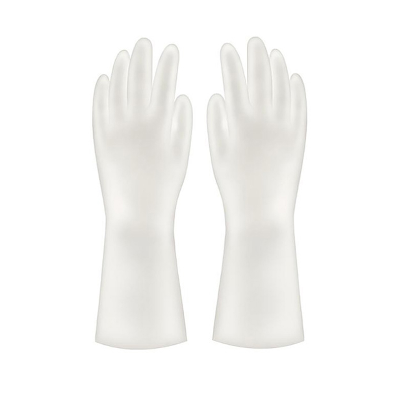 Long Sleeve Dish Washing Gloves for Protect hands Waterproof Rubber Latex Durable Gloves