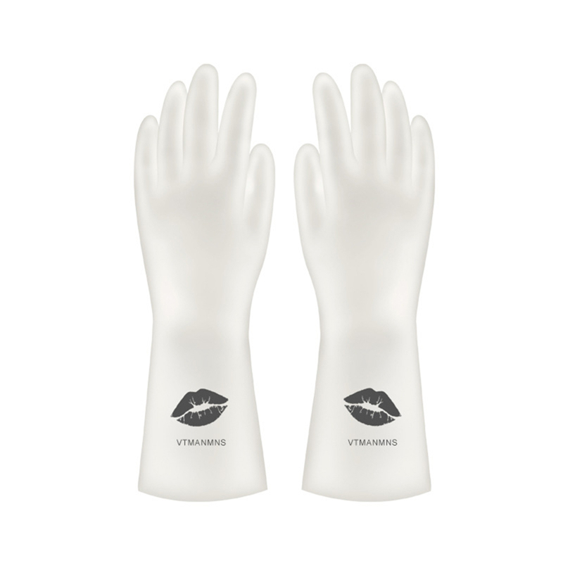 Long Sleeve Dish Washing Gloves for Protect hands Waterproof Rubber Latex Durable Gloves