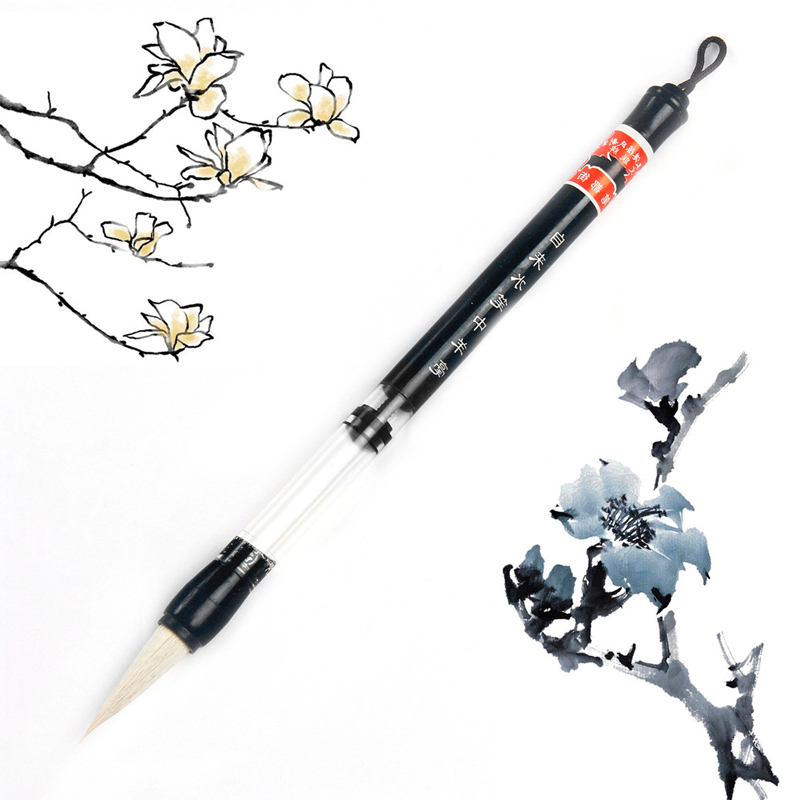 3PCS S/M/L Water Brush Chinese Japanese Calligraphy Reusable Adjusted Pen Practice