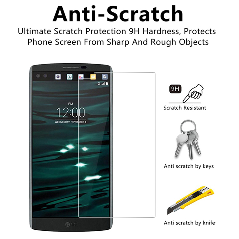 9H Screen Protectors Glass for LG V40/V40 V50 V50S V60 Thinq/LG Velvet/LG W10 W30 W30 Pro