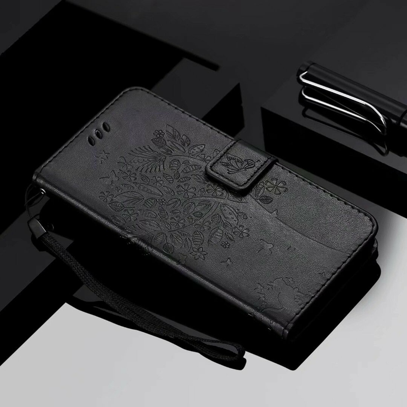 Samsung Galaxy S8 Case,Premium PU Leather Flip Wallet Case Cover