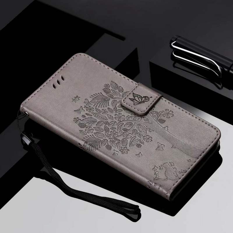 Samsung Galaxy S8 Case,Premium PU Leather Flip Wallet Case Cover