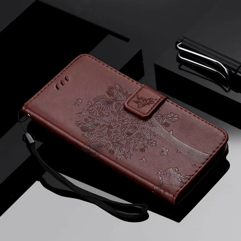 Samsung Galaxy S8 Case,Premium PU Leather Flip Wallet Case Cover