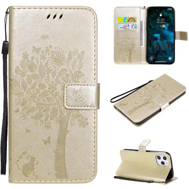 Samsung Galaxy S8 Case,Premium PU Leather Flip Wallet Case Cover