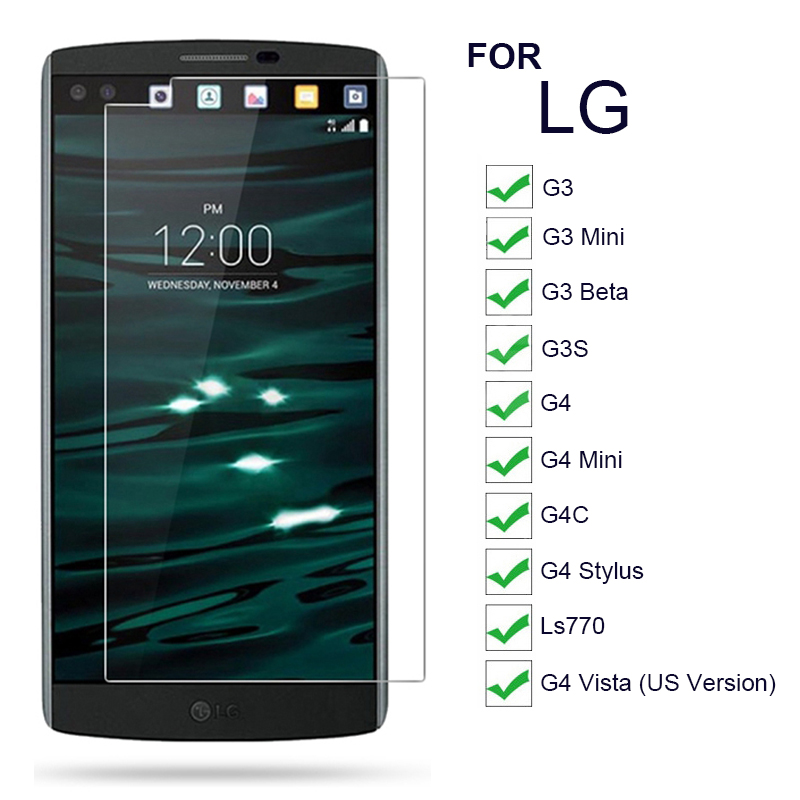 9H Screen Protectors Glass for LG G3 G3 Mini/G3 Beta/G3S/LG G4 Mini/G4C/LG G4 Mini/G4C/G4 Vista