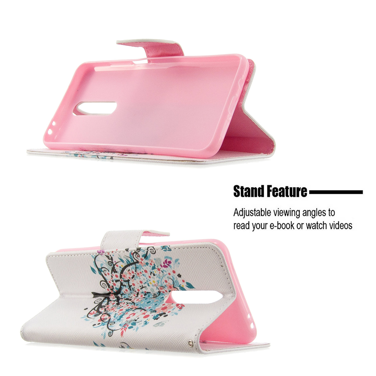 Xiaomi Redmi K30 Case, Colorful Flip PU Leather Wallet Phone Bag Cover for Redmi K30 - Color tree