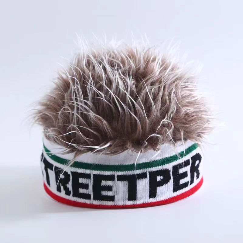 Children's wig hat, boys' fashion hat