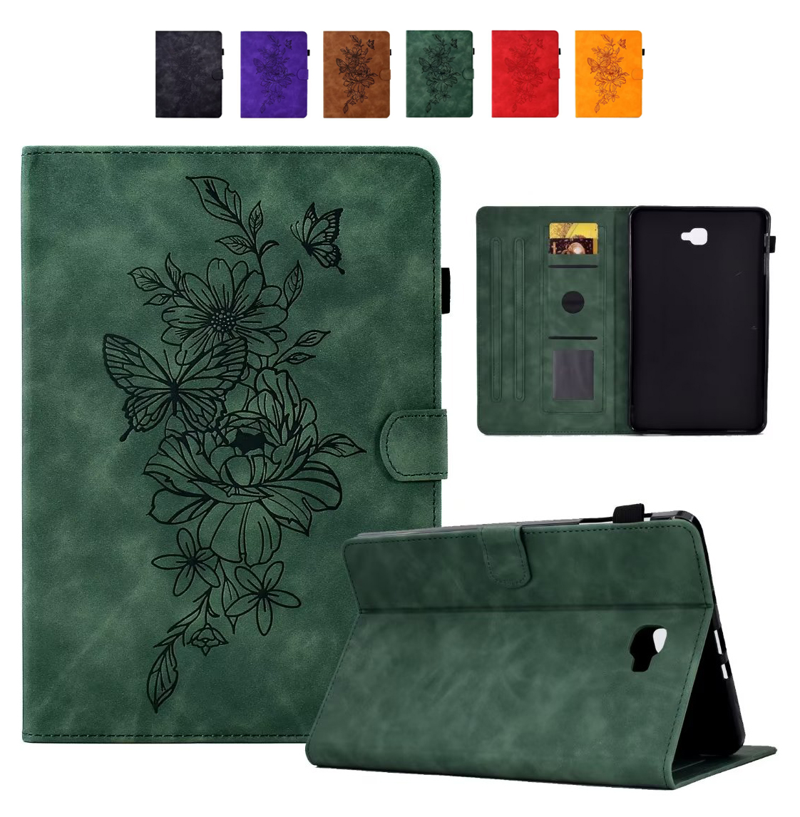 Samsung Galaxy Tablet Case For  Samsung Galaxy T580 T585 T510 T515 P610/P 615 Galaxy Tab S8 X700 X706 T870 T875 T500 T505 T220/T225 Tab A8 2021 X200 X205 Case