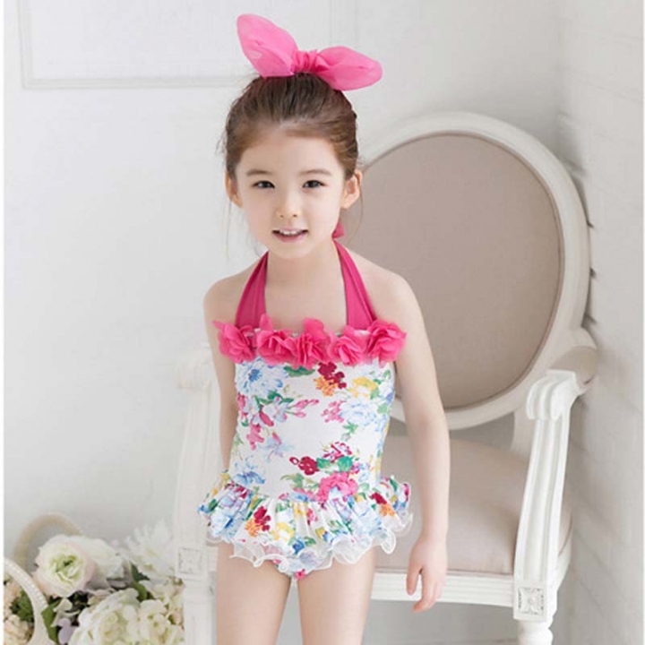 little girls swim dress