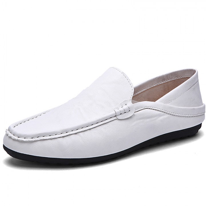 Ailisen Handmade Driving Shoes Man Casual Shoes Soft Breathable Loafers