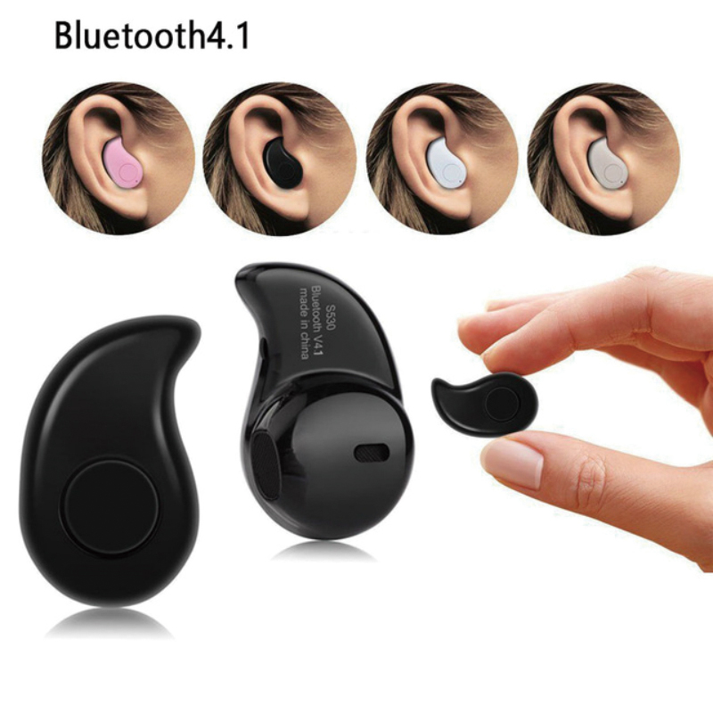 Komach Mini Wireless Bluetooth earphone Earbud  Stereo  Earpiece Small Sports Cordless