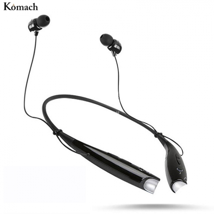 Komach Wireless Bluetooth Earbud  Neckband Sport Stereo Earpiece Bass Earphone for Mobile Phone